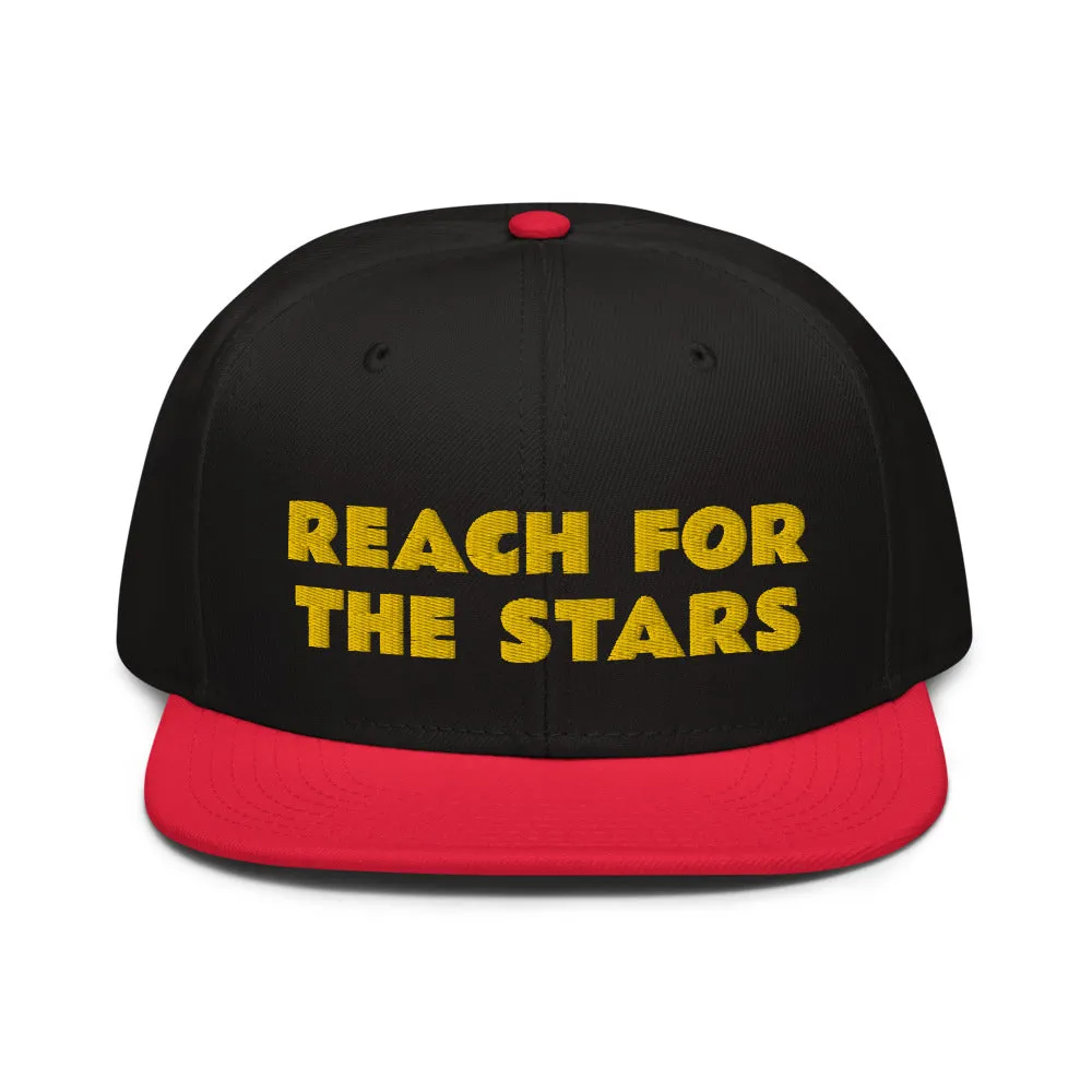 Snapback Hat "2052-0141 Reach For The Stars (Yellow Logo)"