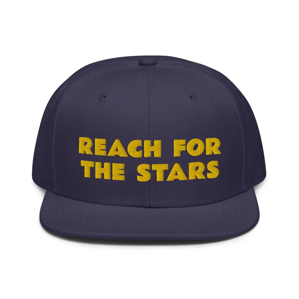 Snapback Hat "2052-0141 Reach For The Stars (Yellow Logo)"