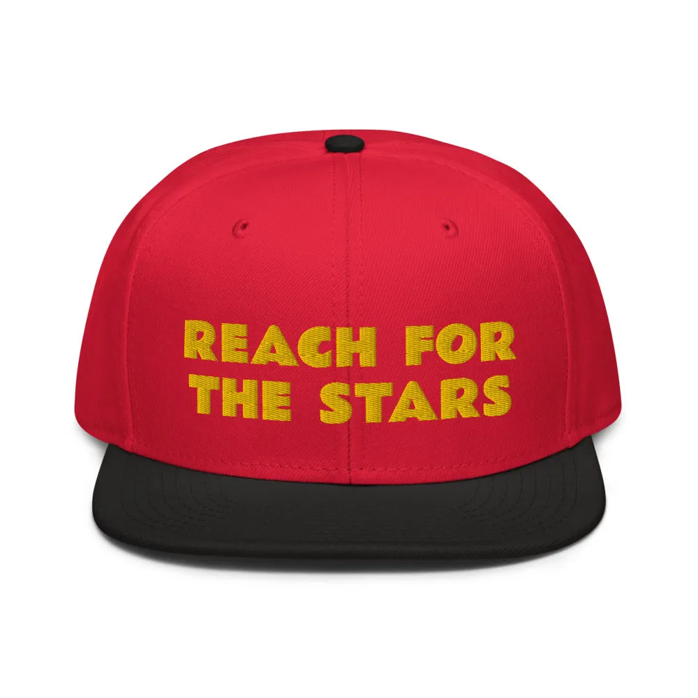 Snapback Hat "2052-0141 Reach For The Stars (Yellow Logo)"