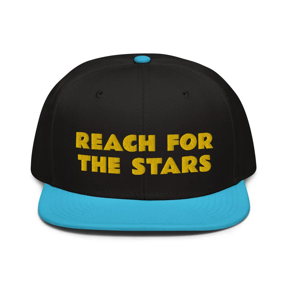 Snapback Hat "2052-0141 Reach For The Stars (Yellow Logo)"