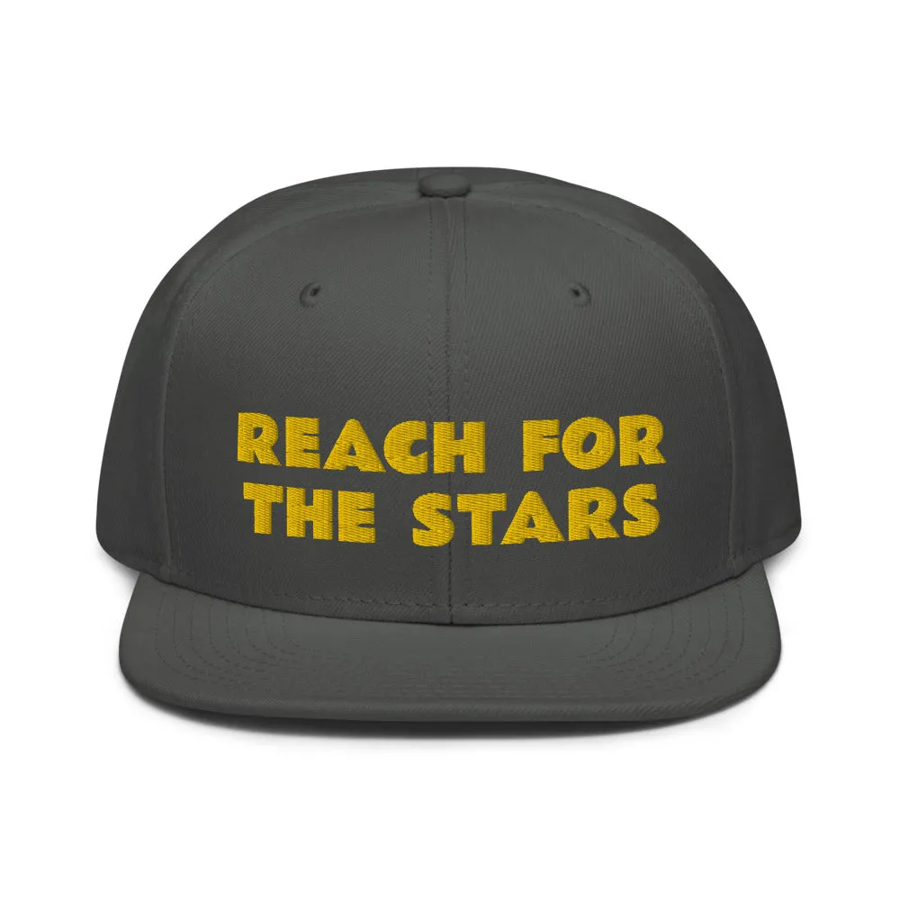 Snapback Hat "2052-0141 Reach For The Stars (Yellow Logo)"