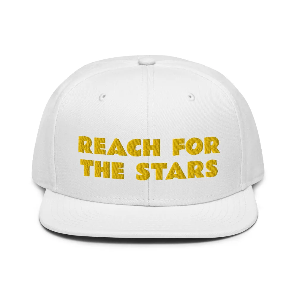 Snapback Hat "2052-0141 Reach For The Stars (Yellow Logo)"