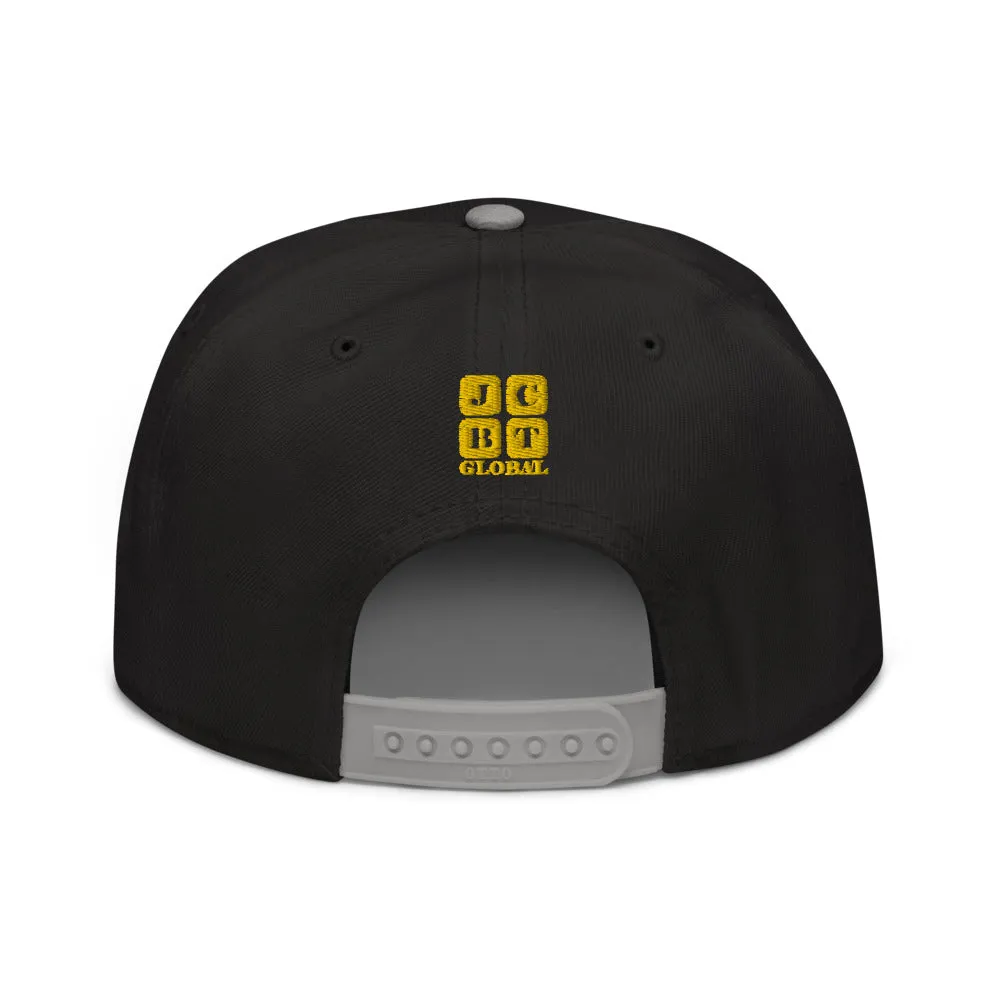 Snapback Hat "2052-0141 Reach For The Stars (Yellow Logo)"
