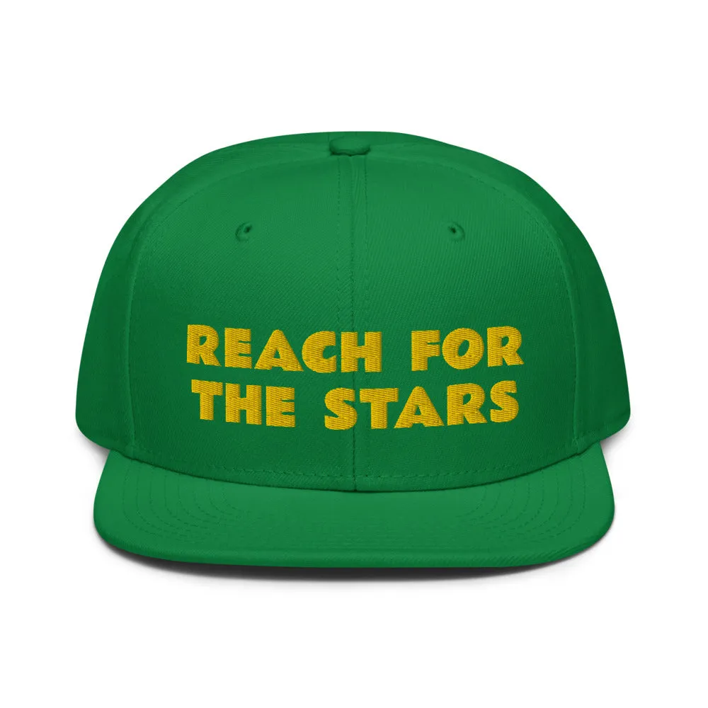 Snapback Hat "2052-0141 Reach For The Stars (Yellow Logo)"