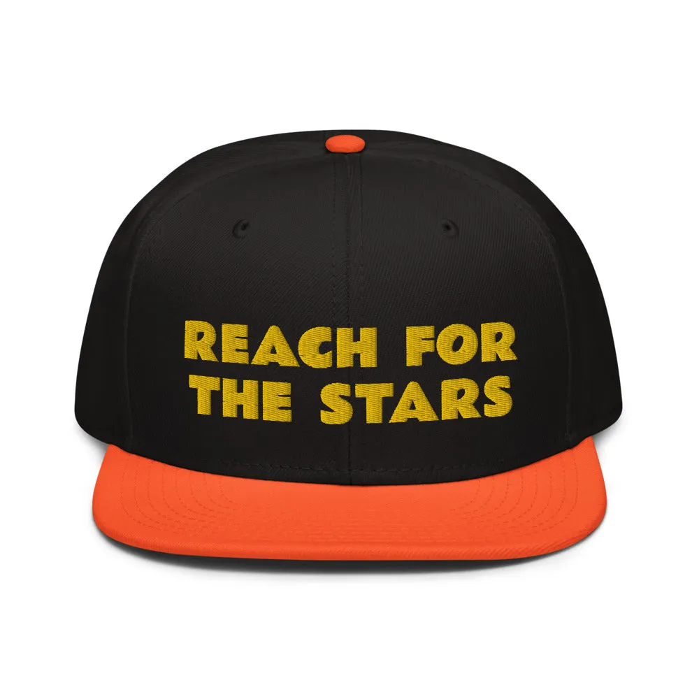 Snapback Hat "2052-0141 Reach For The Stars (Yellow Logo)"