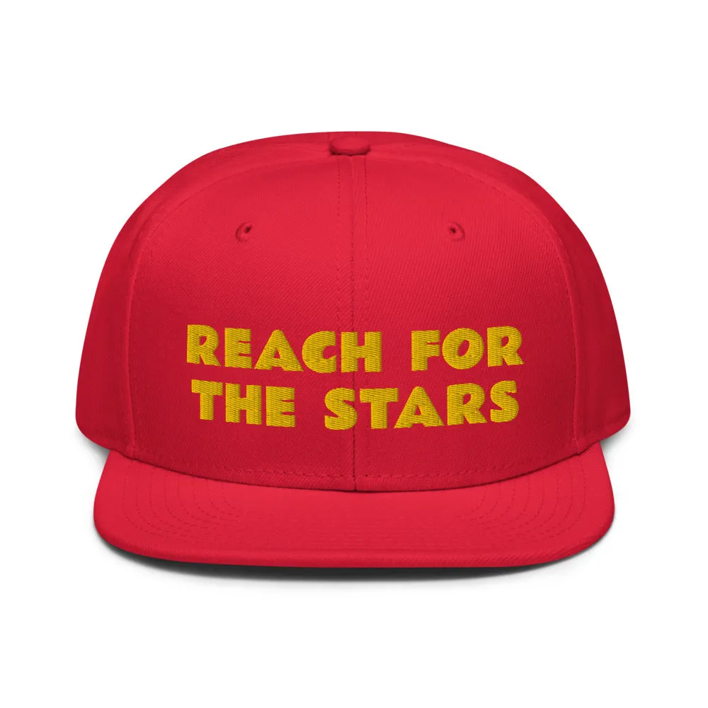 Snapback Hat "2052-0141 Reach For The Stars (Yellow Logo)"
