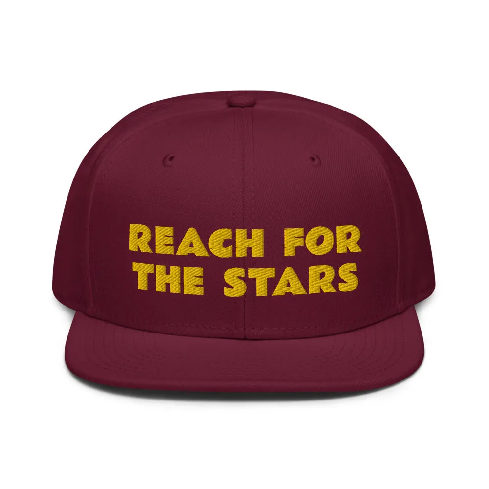 Snapback Hat "2052-0141 Reach For The Stars (Yellow Logo)"