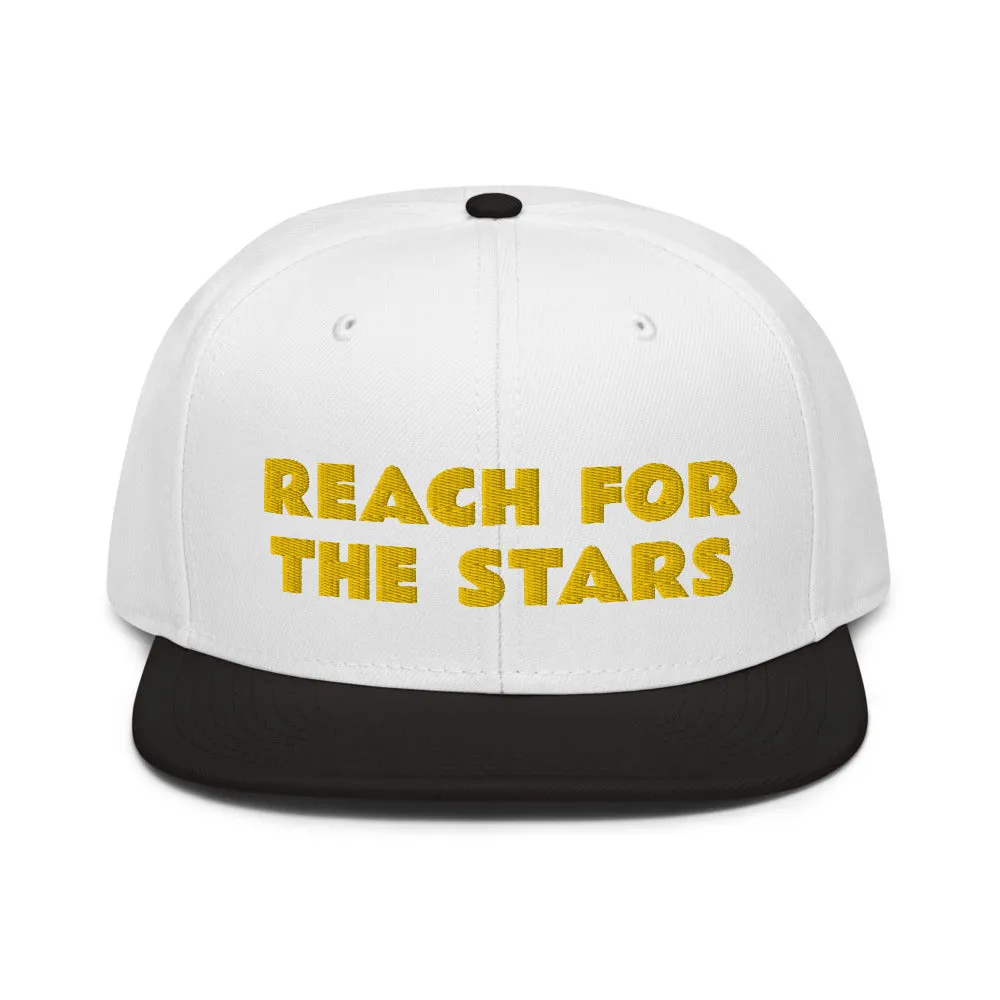 Snapback Hat "2052-0141 Reach For The Stars (Yellow Logo)"