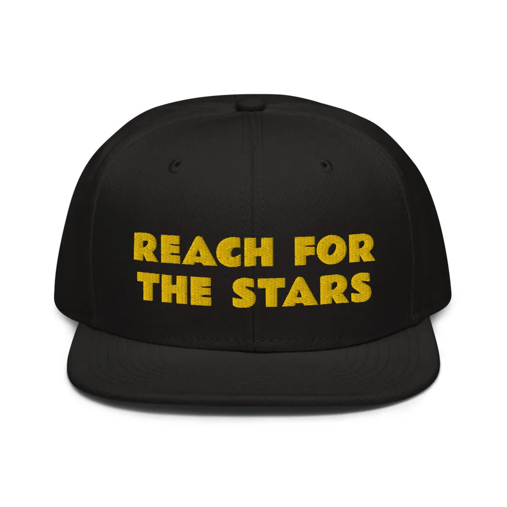 Snapback Hat "2052-0141 Reach For The Stars (Yellow Logo)"