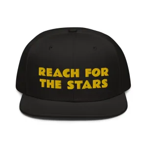 Snapback Hat "2052-0141 Reach For The Stars (Yellow Logo)"
