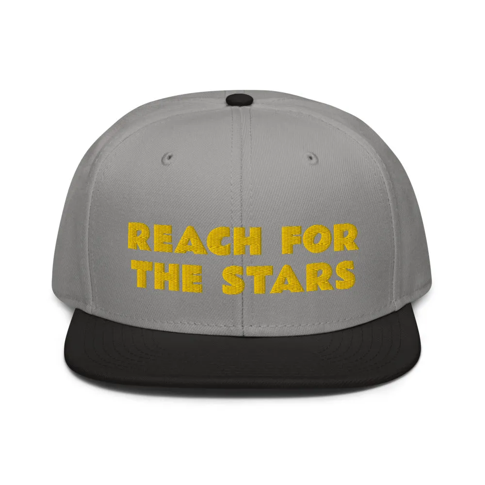 Snapback Hat "2052-0141 Reach For The Stars (Yellow Logo)"