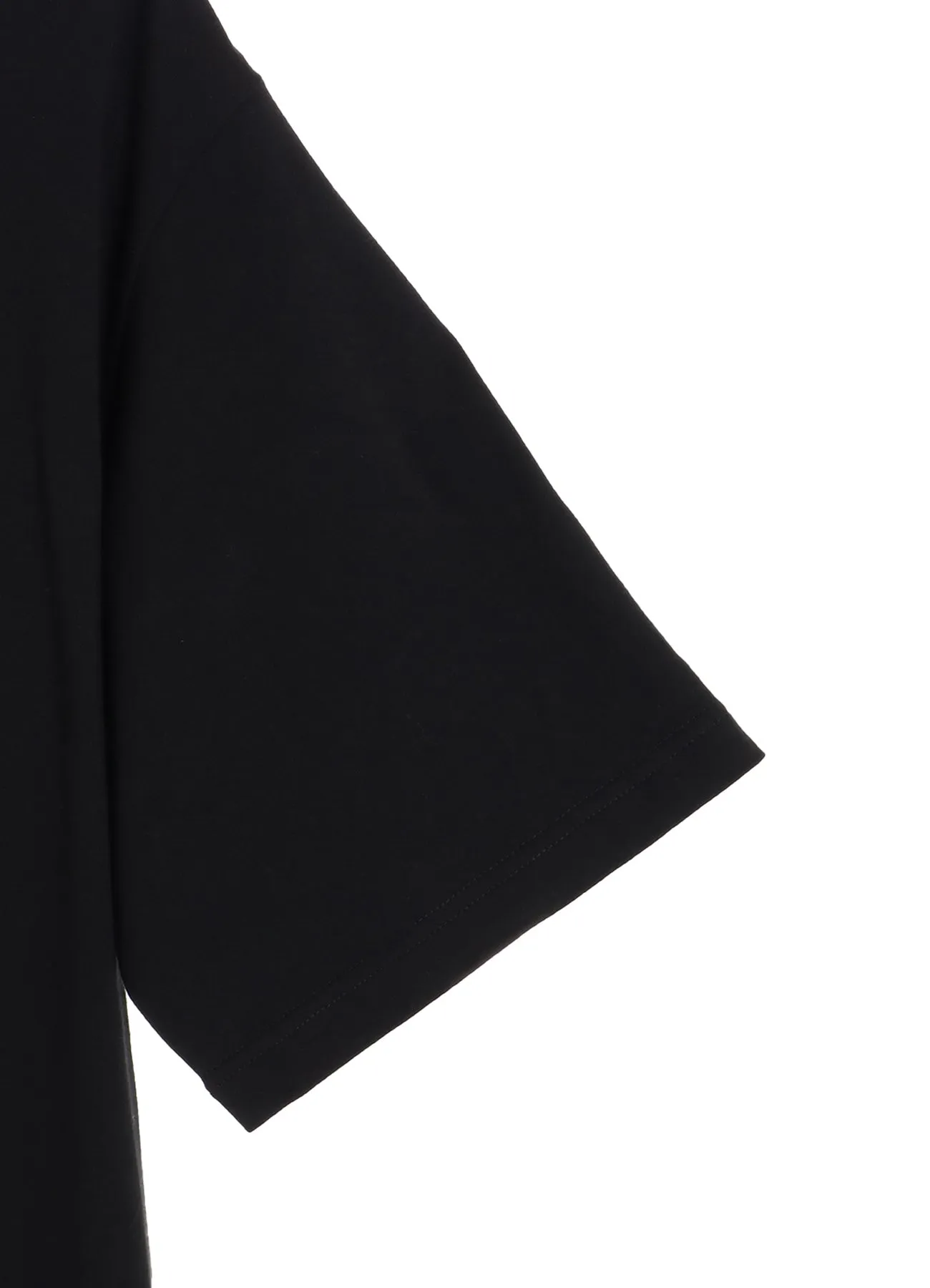 SOFT JERSEY T-SHIRT WITH GATHERED STRINGS