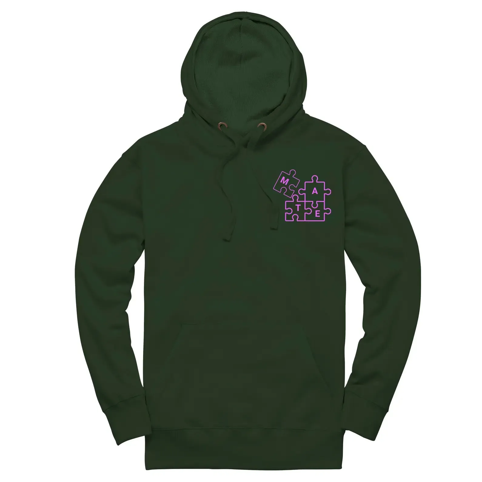 Soul Mate Matching Couple Embroidered Unisex Hoodies