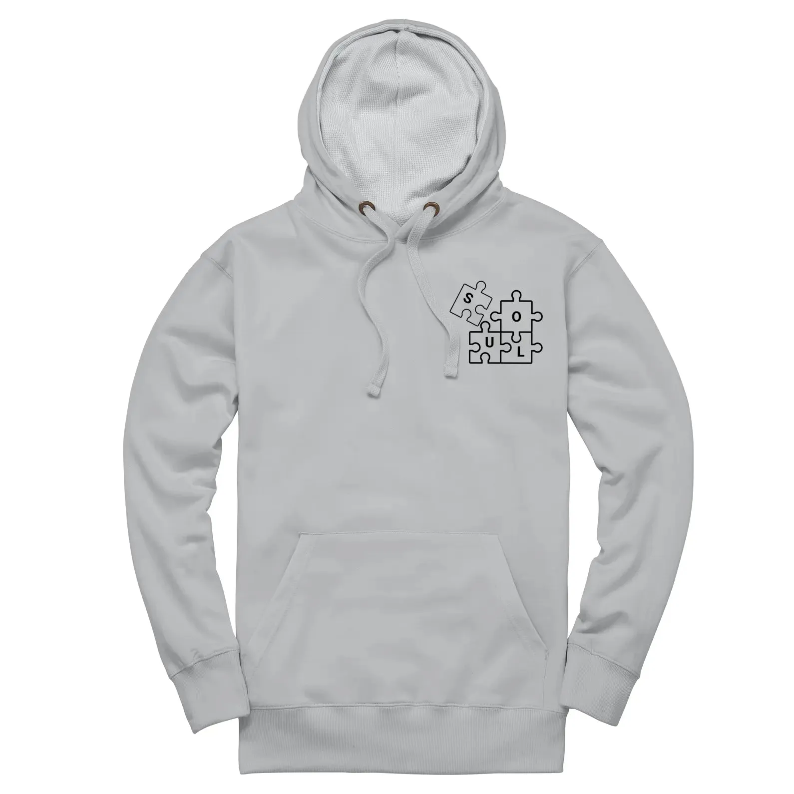 Soul Mate Matching Couple Embroidered Unisex Hoodies