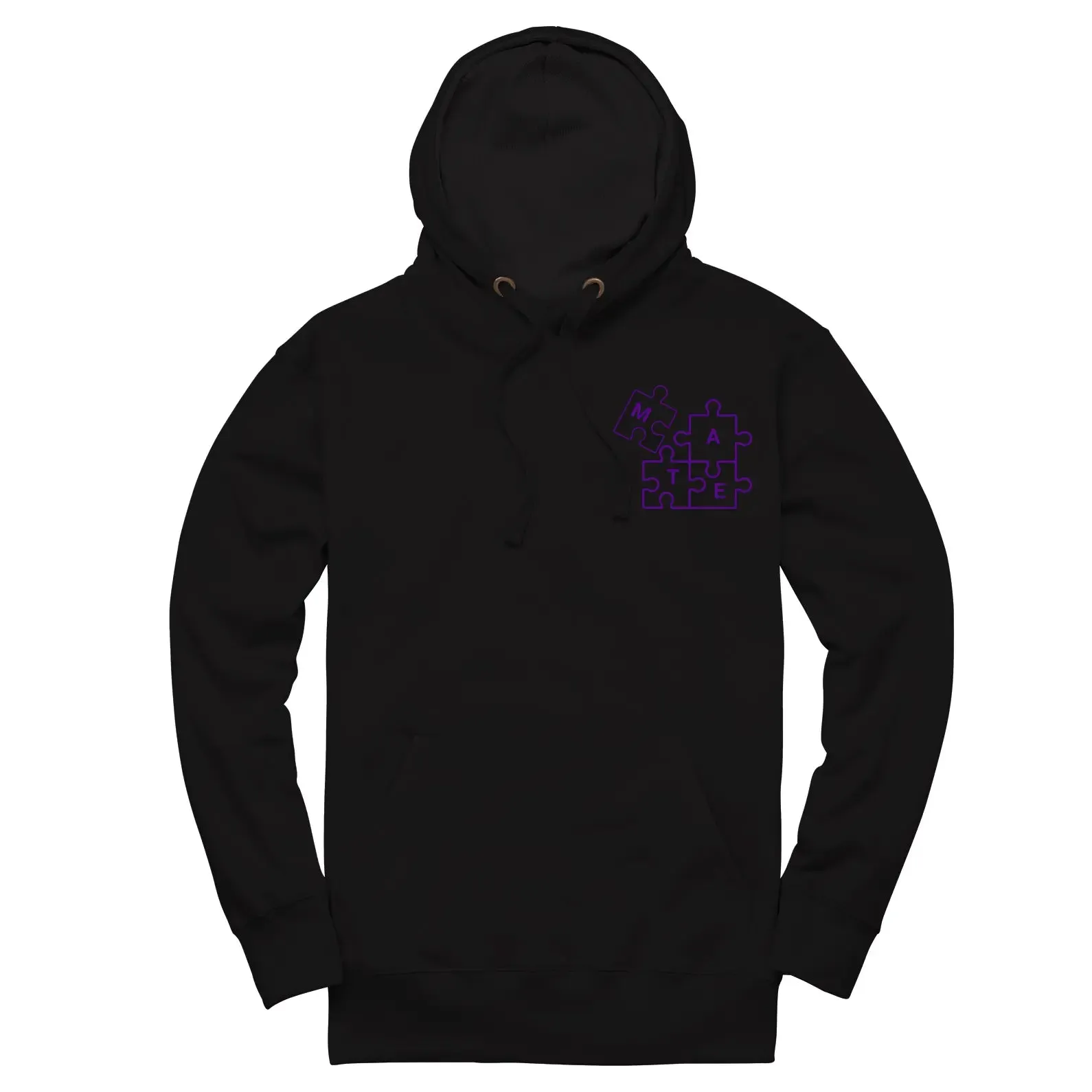 Soul Mate Matching Couple Embroidered Unisex Hoodies
