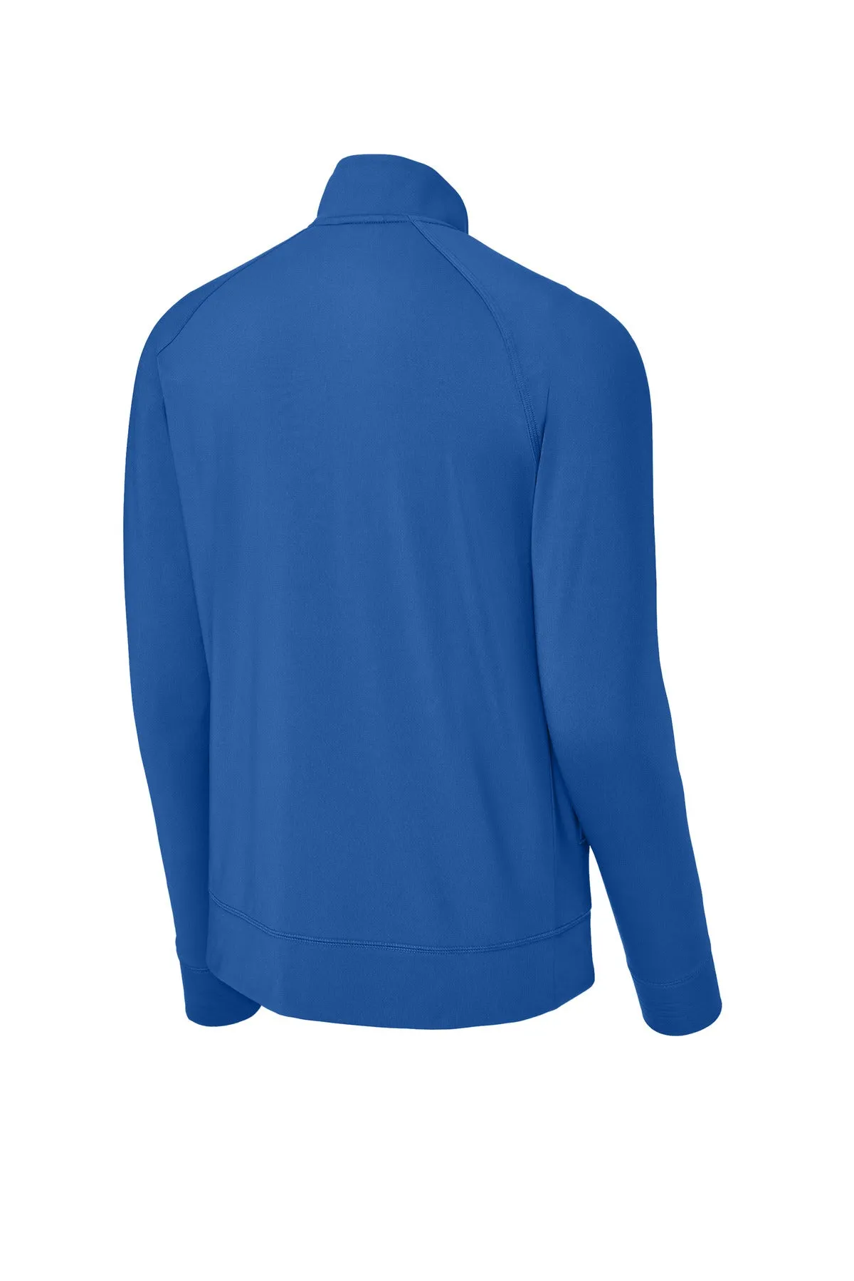 Sport-Tek Sport-Wick Stretch Full-Zip Cadet Jacket ST857 True Royal