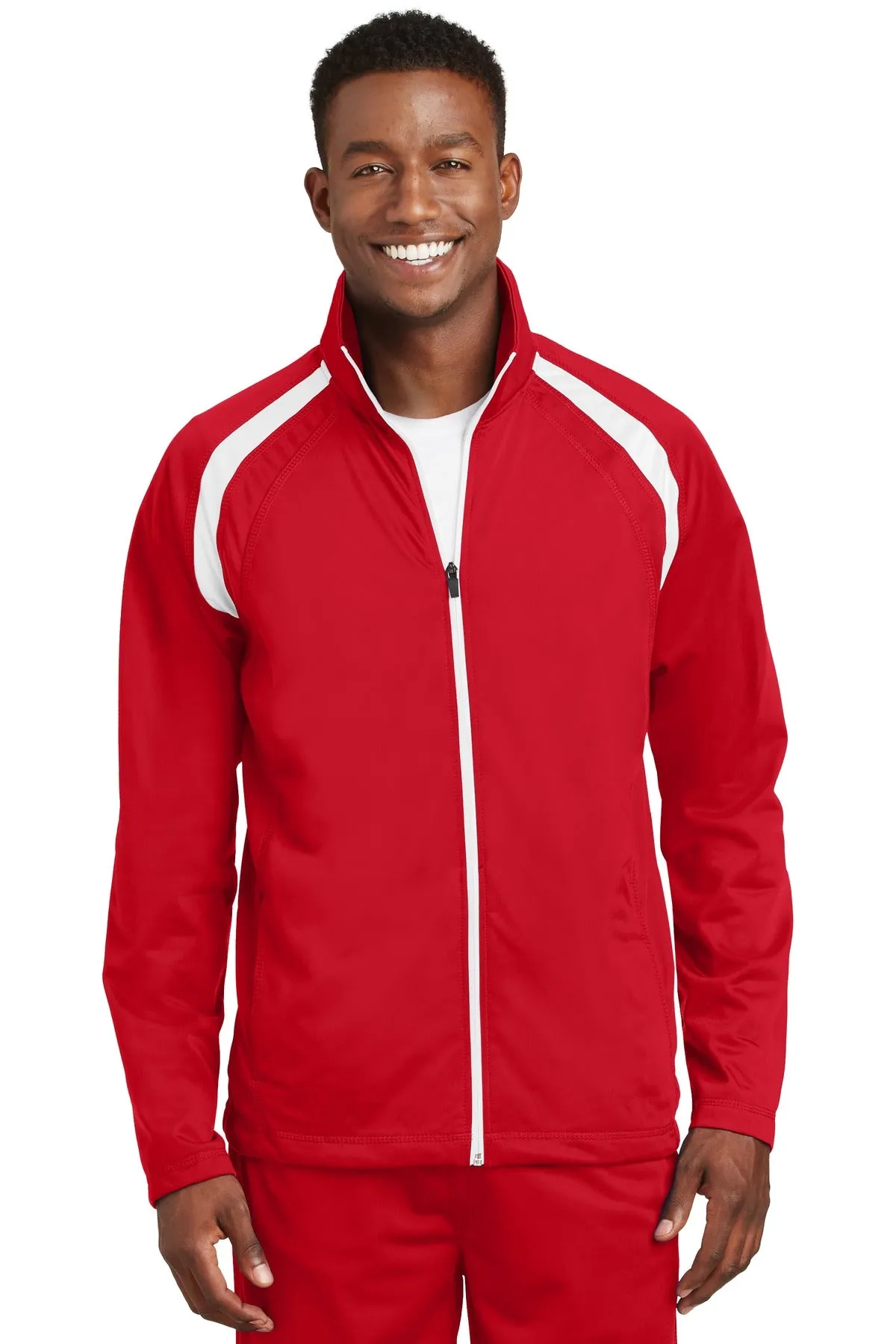 Sport-Tek¨ Tricot Track Jacket. JST90