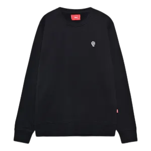 Sporty La Crewneck Black