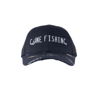 SQRTN Gone Fishing Keps Hooked Black