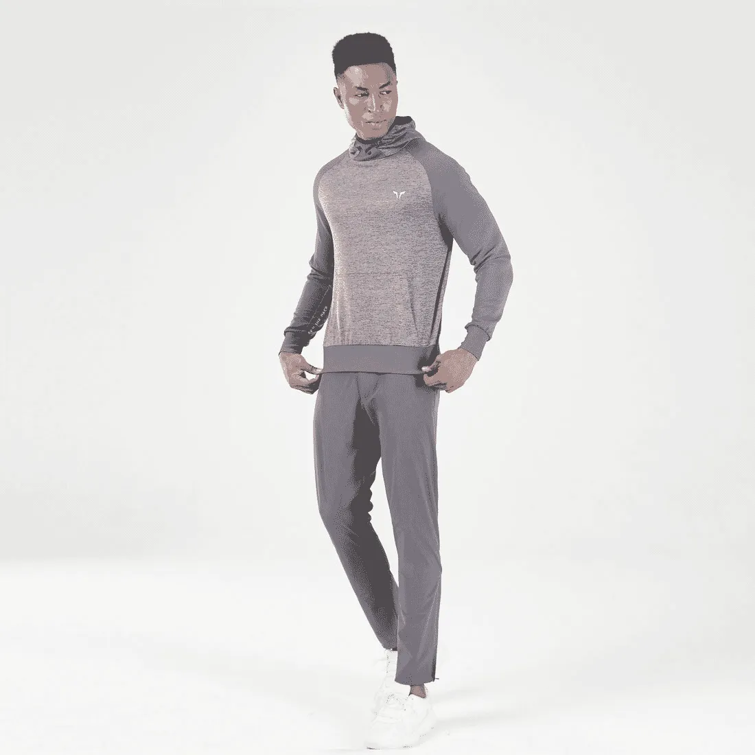 SQUATWOLF STATEMENT RIBBED HOODIE