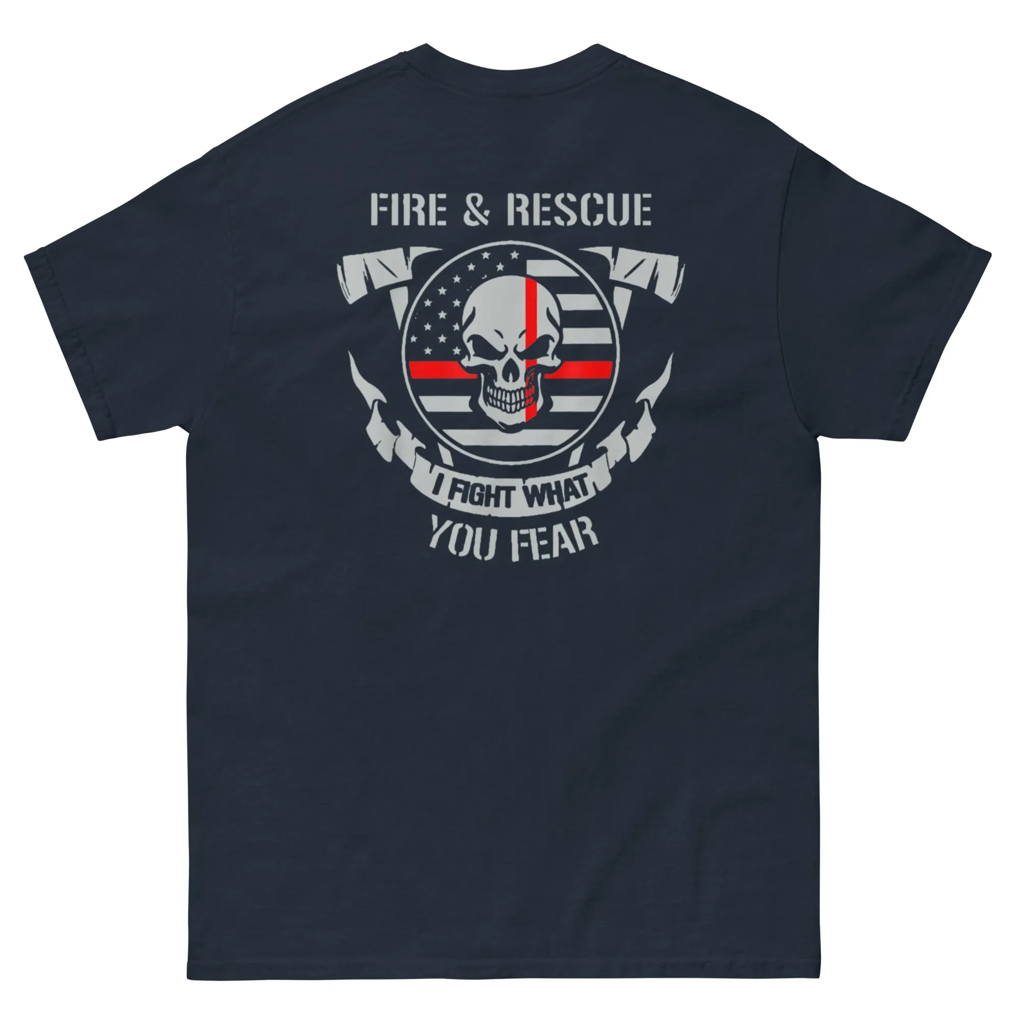 St Patrick's day Firefighter T Shirt I Fight What You Fear Shirt Fire Service Department Rescue T-Shirt