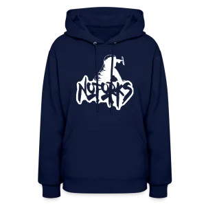 Stick a Hoodie in It – No Forks Women's Edition (White Logo)