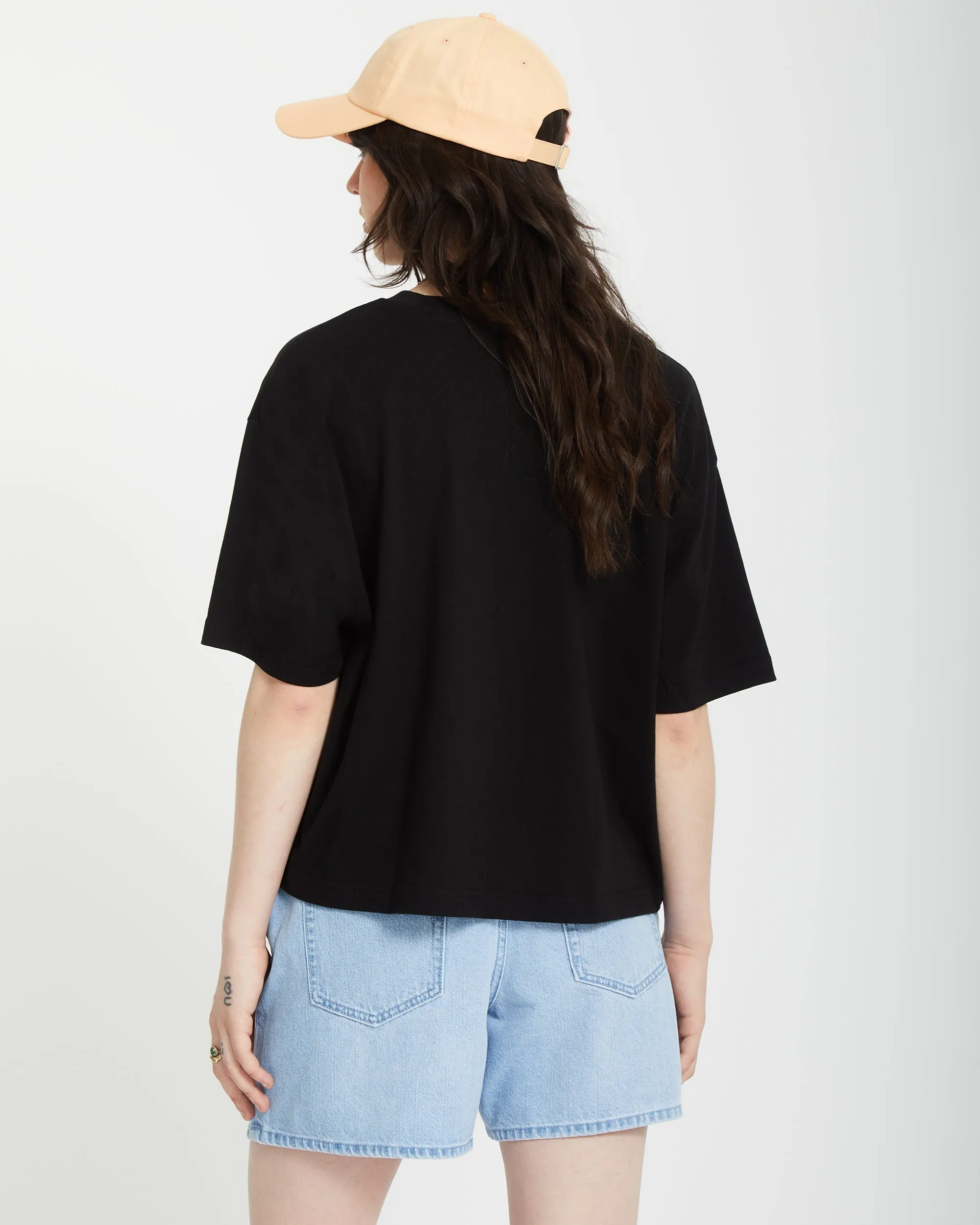 Stone Blanks Up T-shirt - BLACK