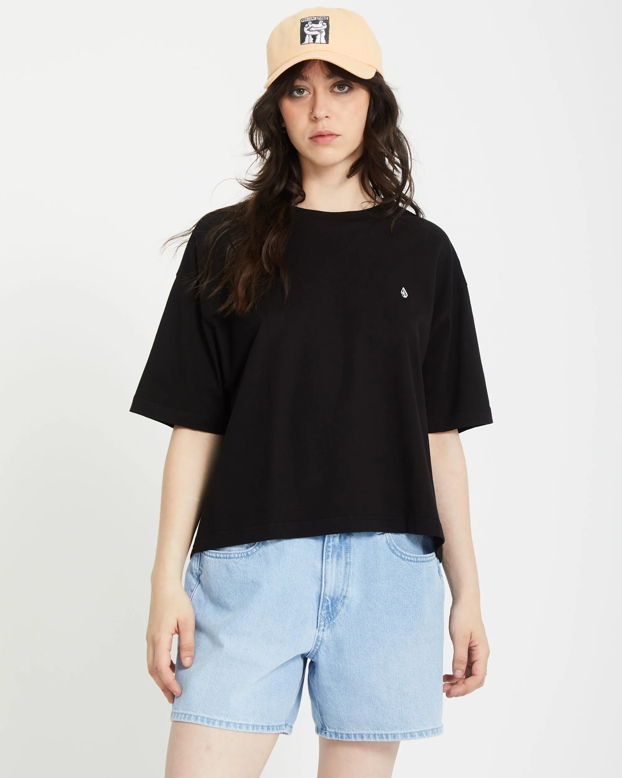 Stone Blanks Up T-shirt - BLACK
