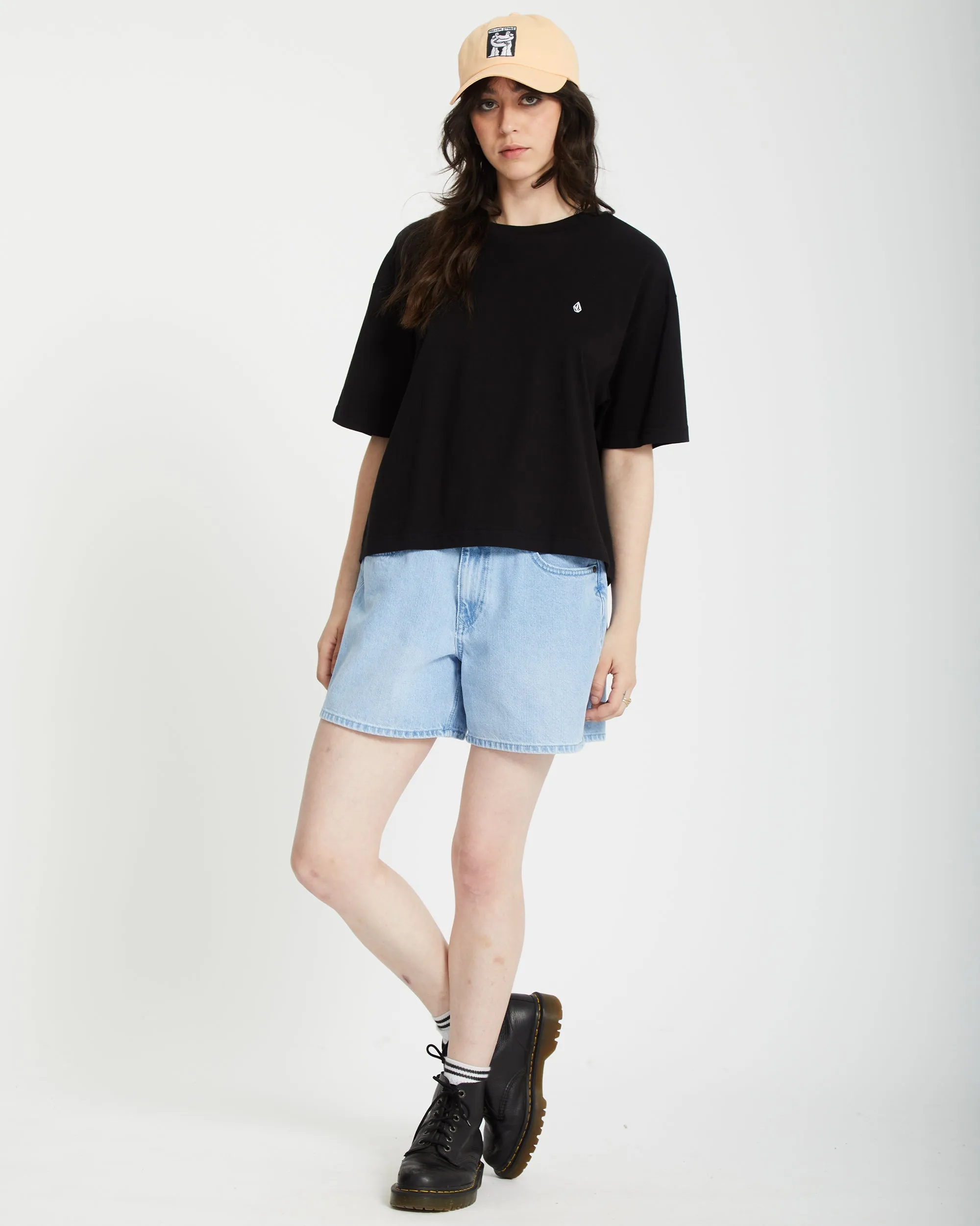Stone Blanks Up T-shirt - BLACK