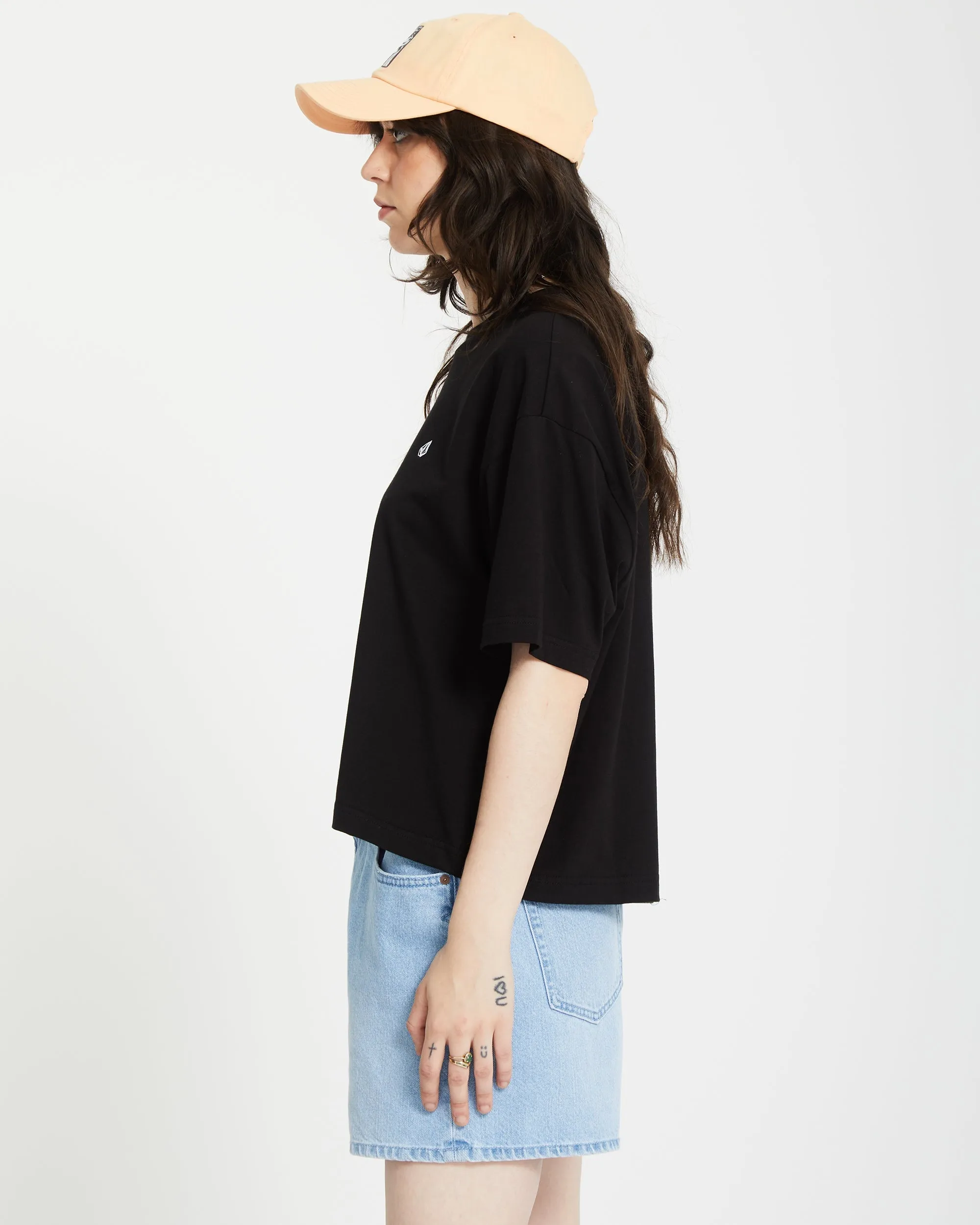 Stone Blanks Up T-shirt - BLACK