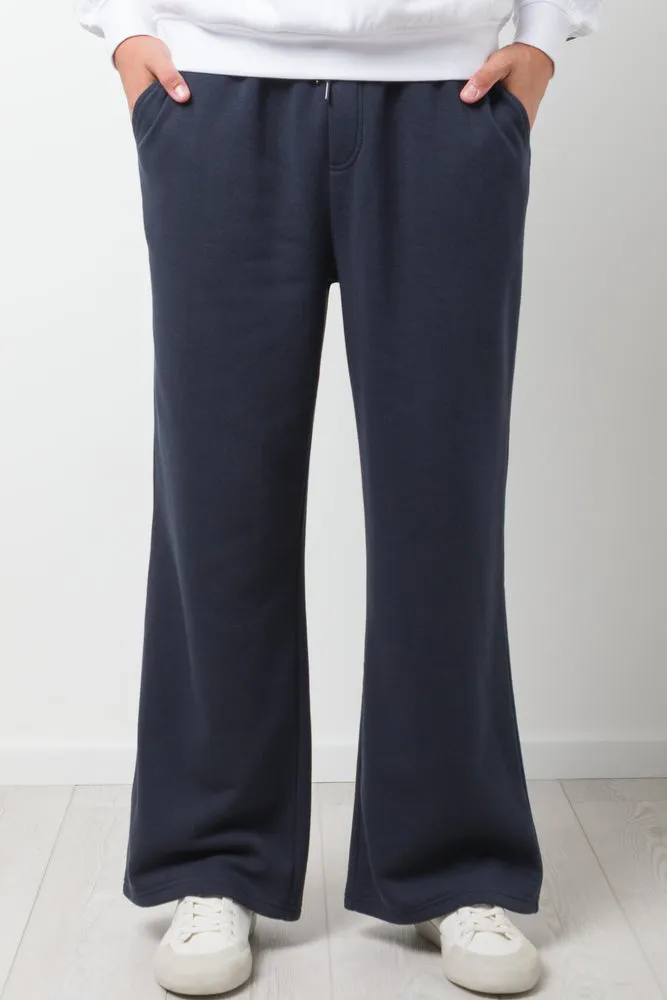 Straight Leg Trackpants Navy