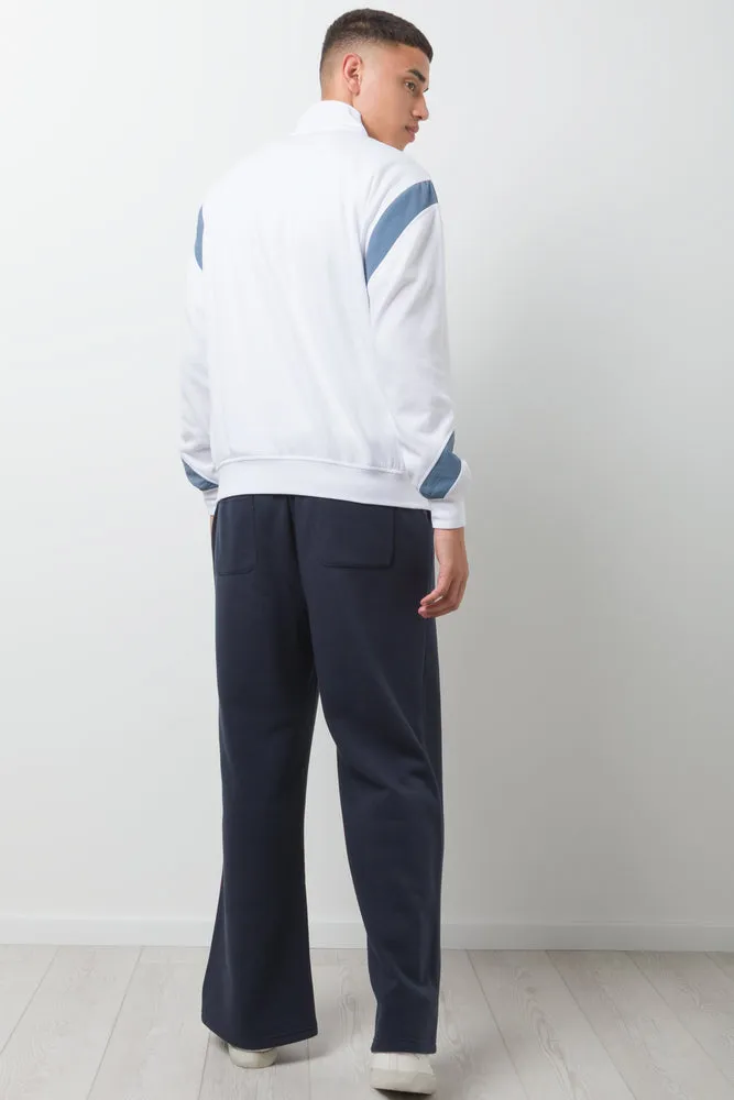 Straight Leg Trackpants Navy