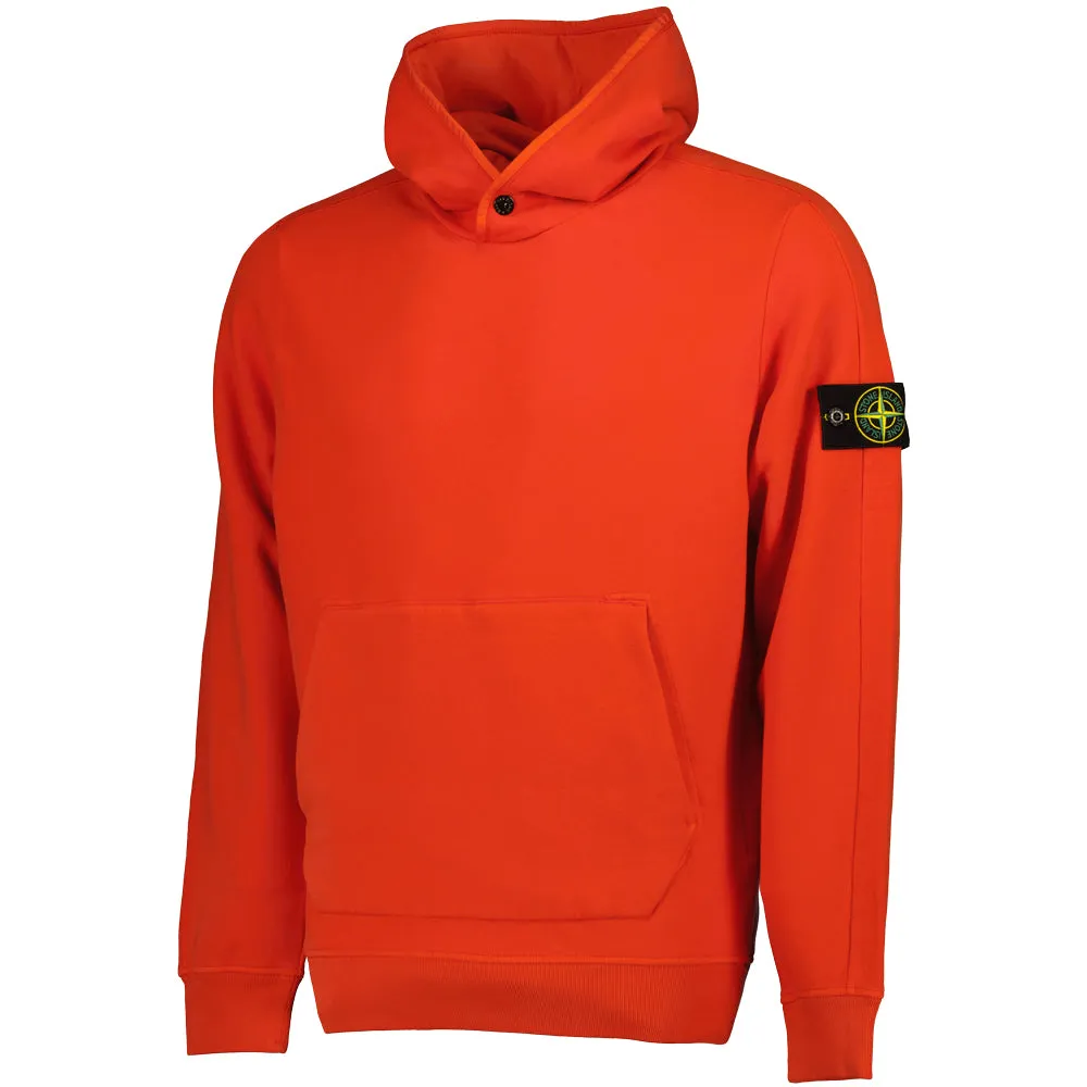 Stretch Cotton Fleece Hoodie