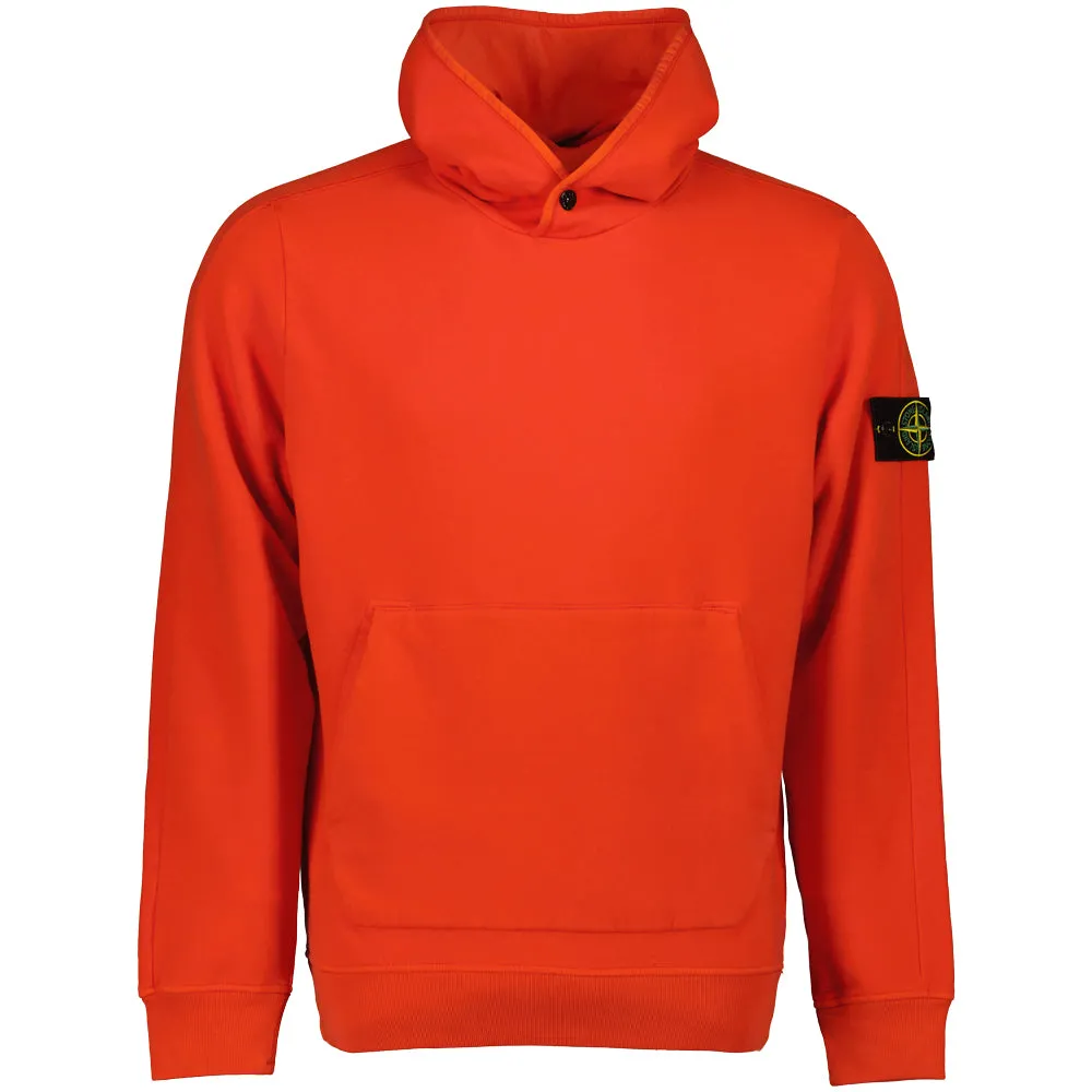 Stretch Cotton Fleece Hoodie