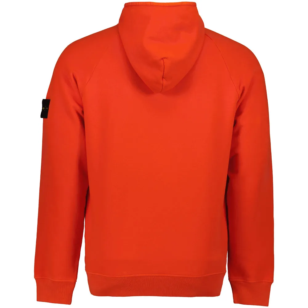 Stretch Cotton Fleece Hoodie