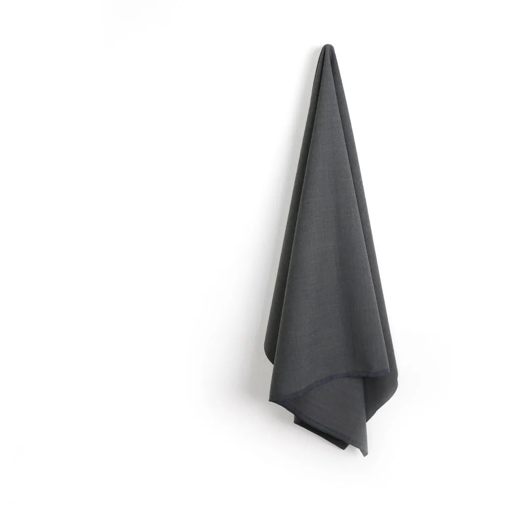 Stretch Poly / Wool Suiting - Gravel