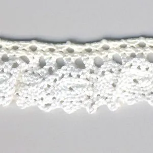 Stretch Torchon Lace #02 Cream