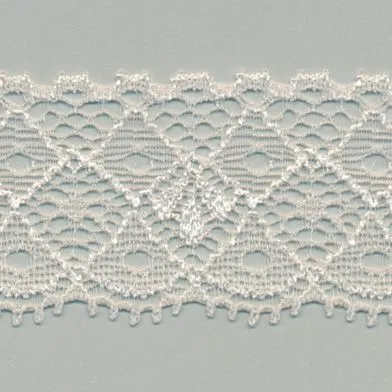 Stretch Trimming Lace #48 Silver
