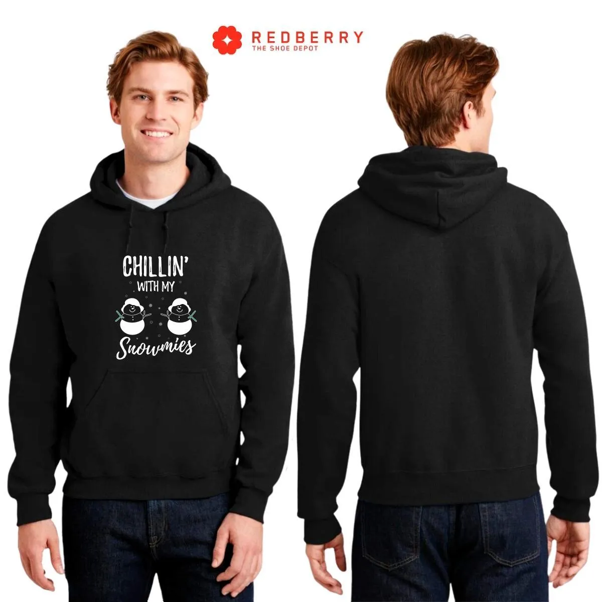 Sudadera Navideña Hombre Deportiva Hoodie 020