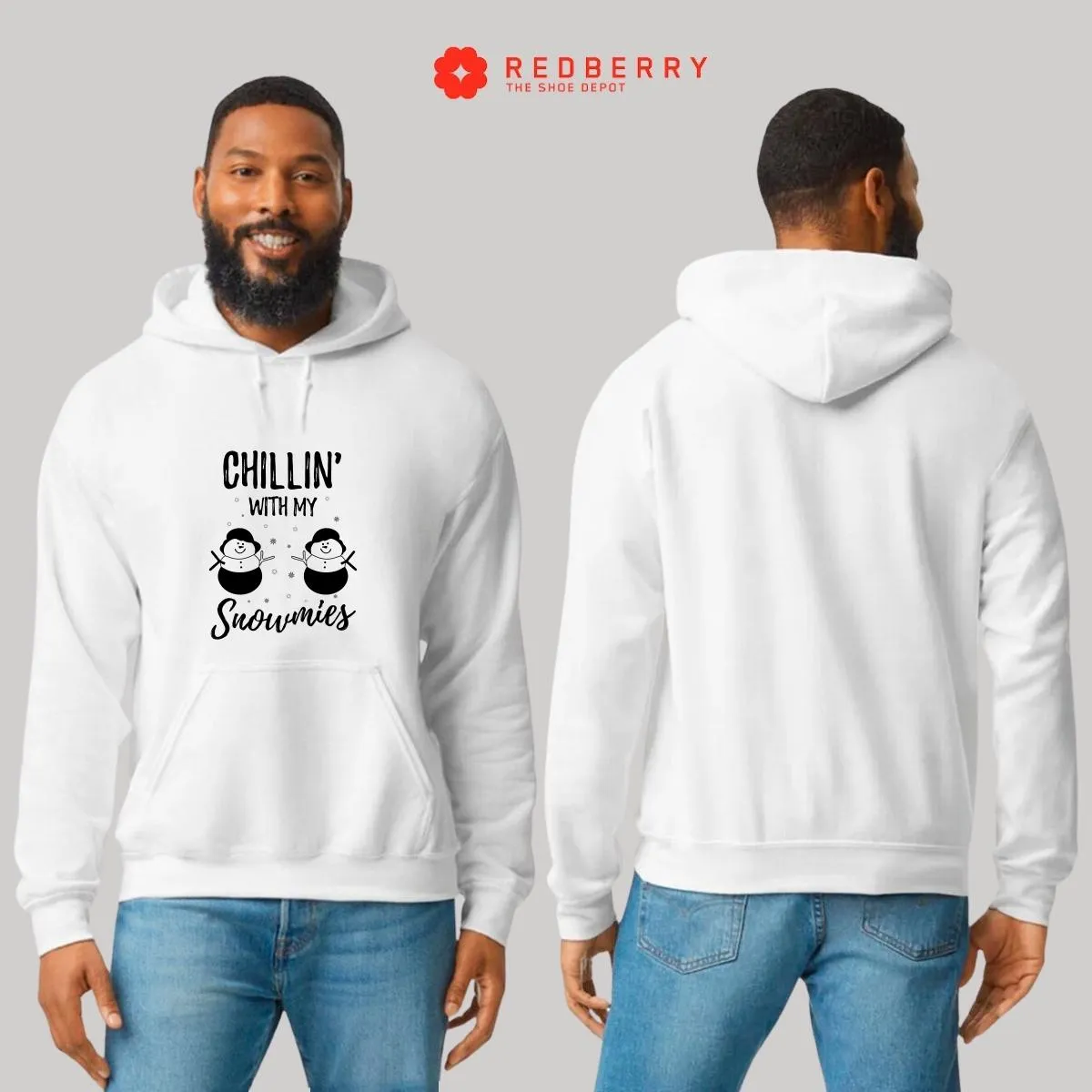 Sudadera Navideña Hombre Deportiva Hoodie 020