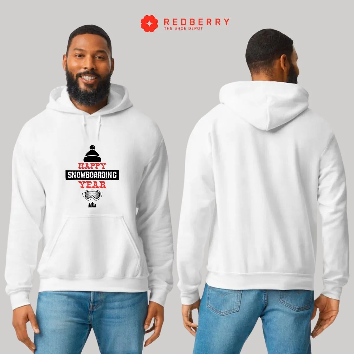 Sudadera Navideña Hombre Deportiva Hoodie 033