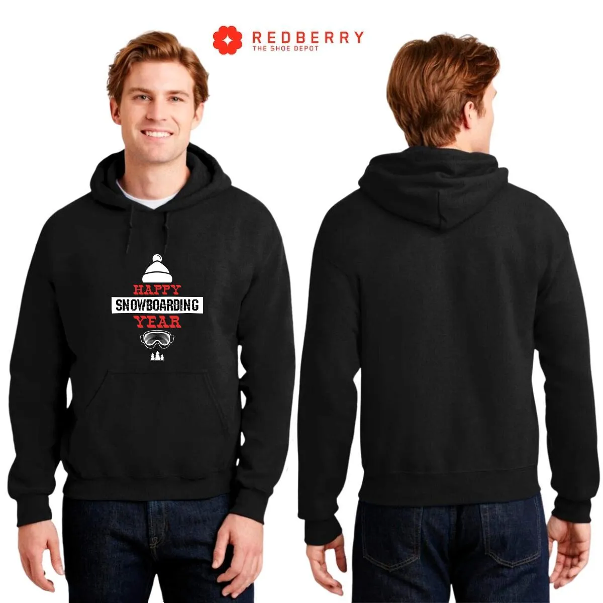 Sudadera Navideña Hombre Deportiva Hoodie 033
