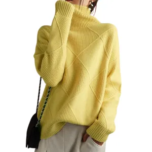 Sweater-with-warming-collar