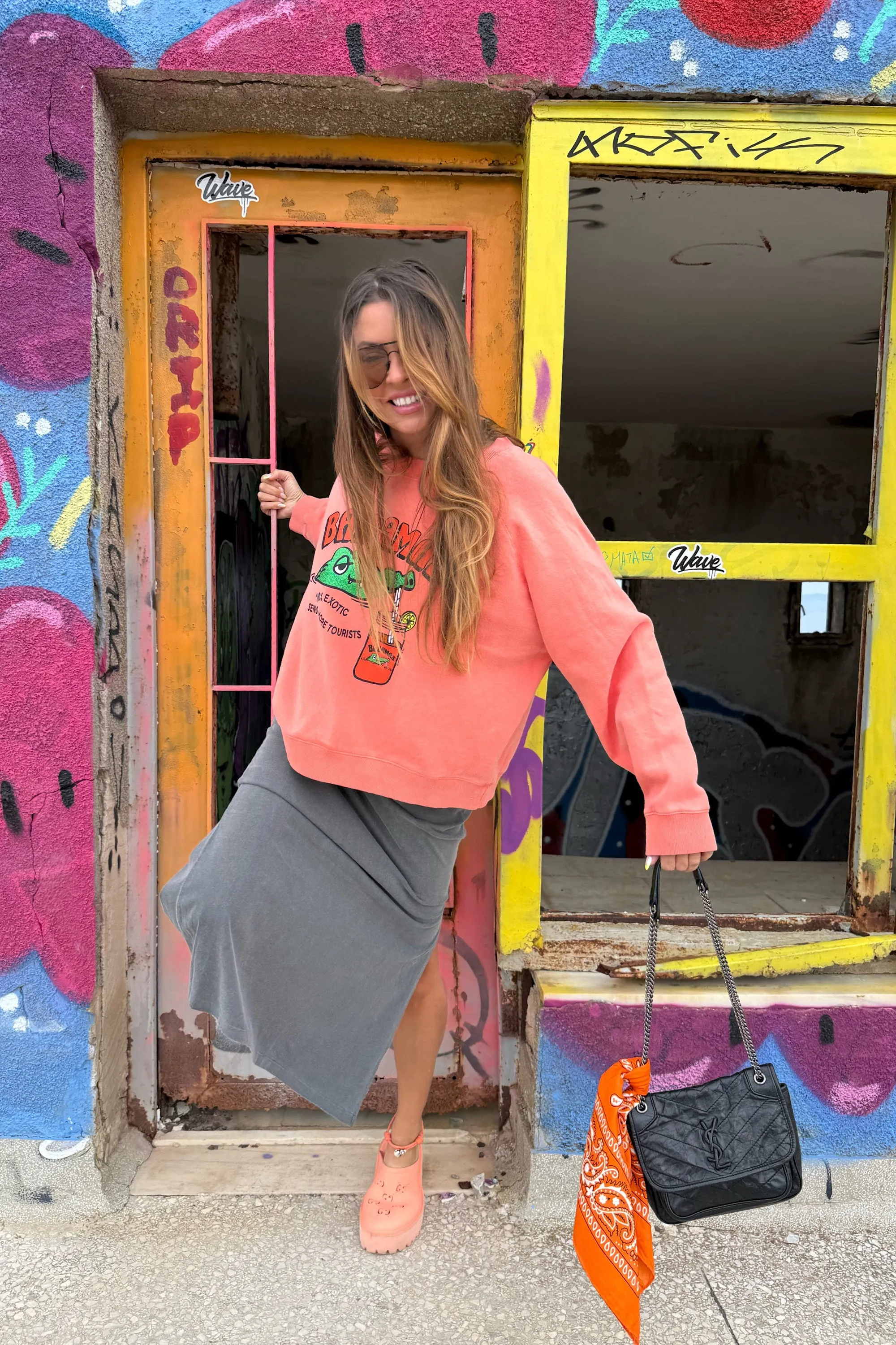 SWEATSHIRT EGGER TOURISTS