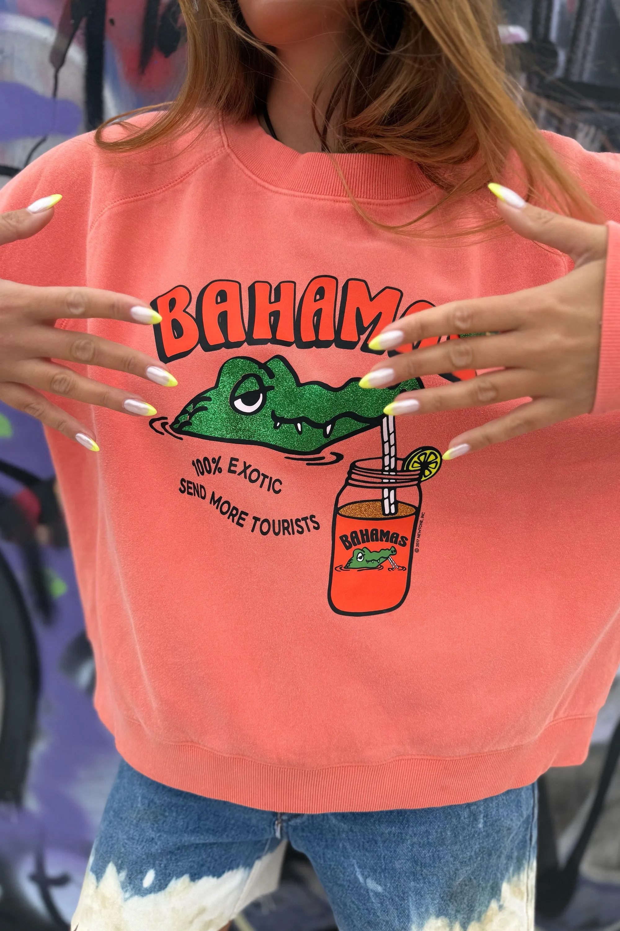 SWEATSHIRT EGGER TOURISTS
