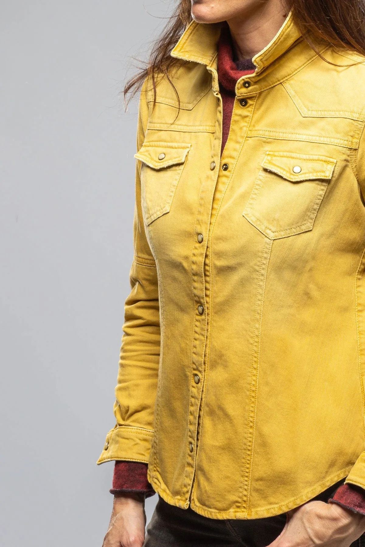 Sweetwater Denim Shirt In Curcuma