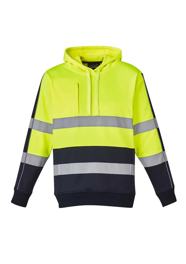 Syzmik Mens Hi Vis Stretch Taped Hoodie - ZT483