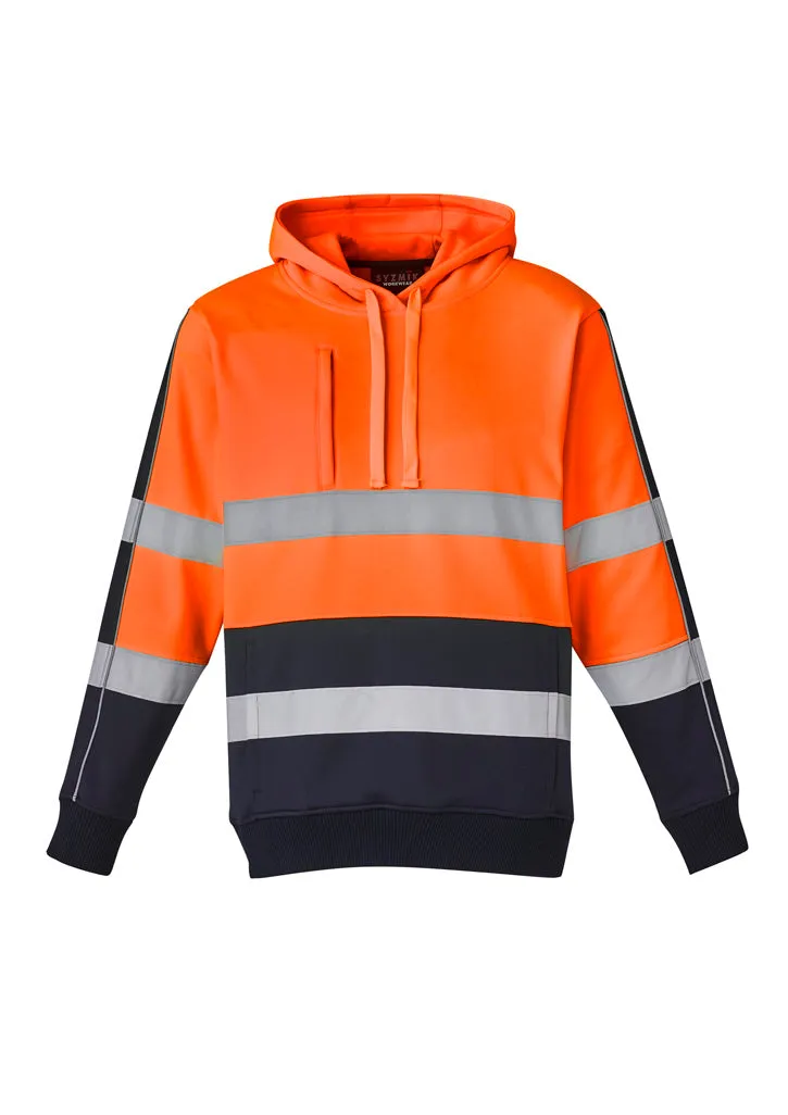 Syzmik Mens Hi Vis Stretch Taped Hoodie - ZT483