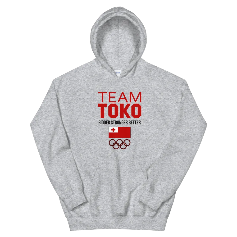 TEAM TOKO - Tonga Strong *ADULT HOODIE*