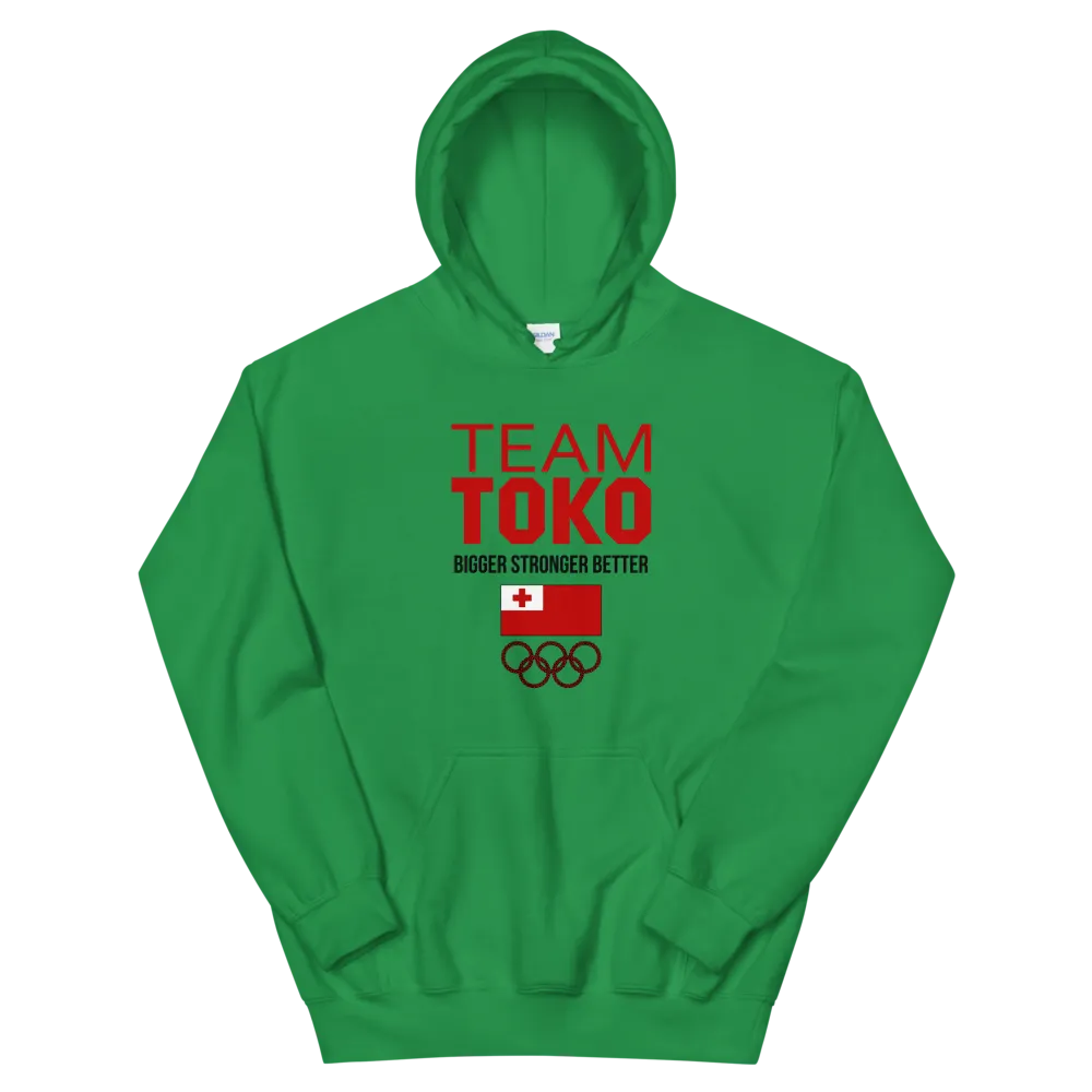 TEAM TOKO - Tonga Strong *ADULT HOODIE*
